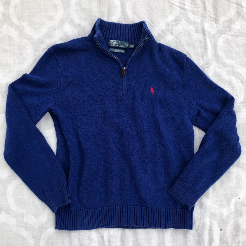 Polo Ralph Lauren Quarter Zip Sweater Pullover